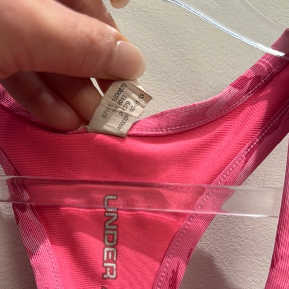 Under Armour Reversible Pink Sports Bra Small - Picture 2 of 12